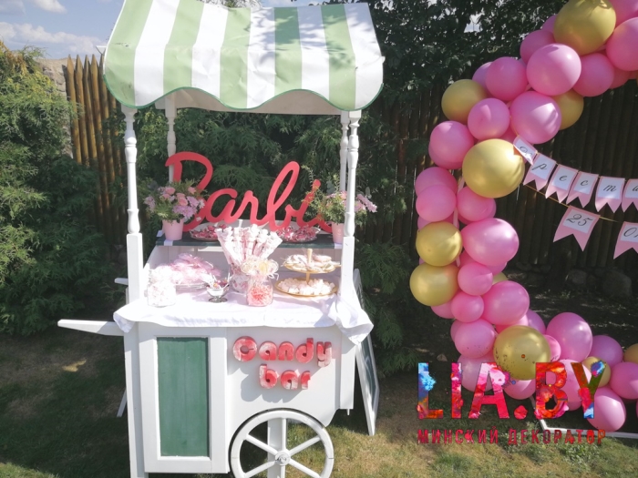 Фотозона Candy bar тележка — фото 4