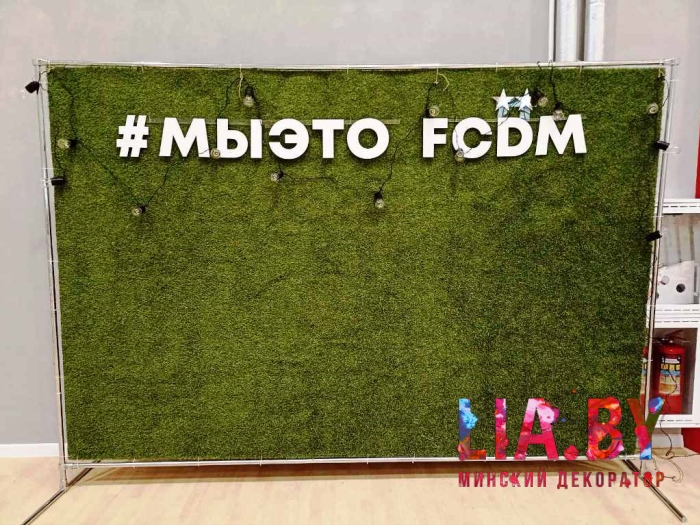 Фотозона: Газон