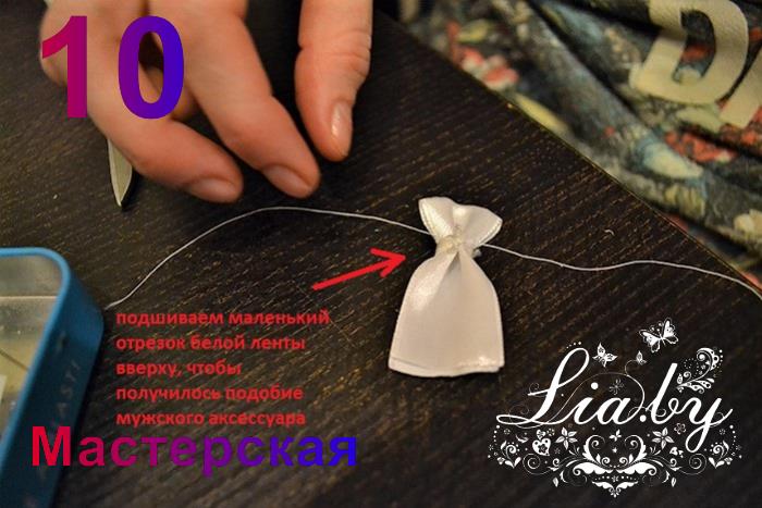 Как изготовить бокалы для жениха и невесты своими руками — фото 10