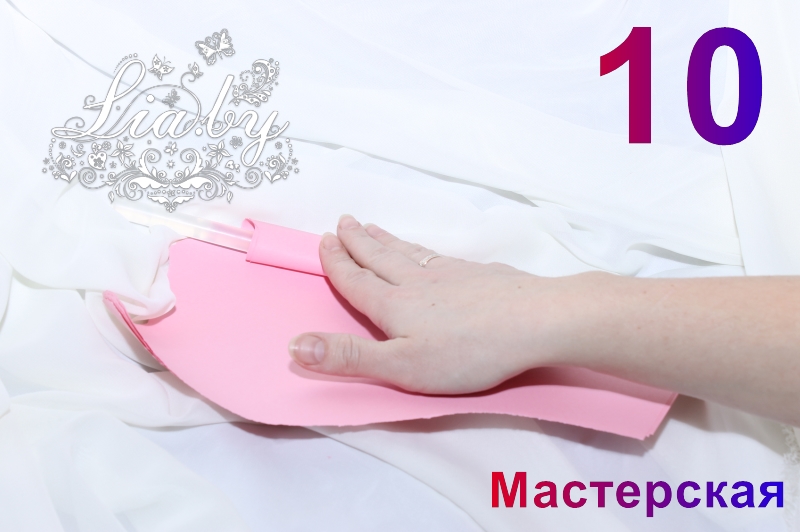 Гигантский цветок из бумаги: фото-урок — фото 11